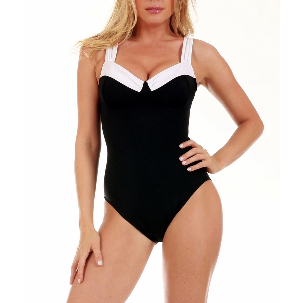 Instantfigure 1piece Swimsuit With Super Slimming